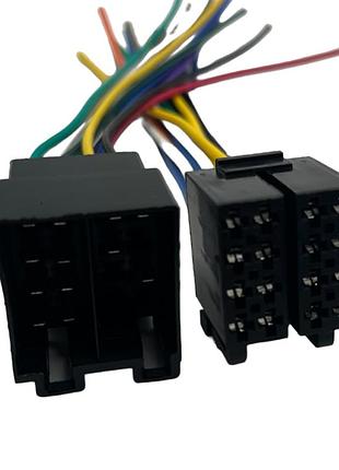 Автомобильная колодка фишка iso адаптер для автомагнитолы