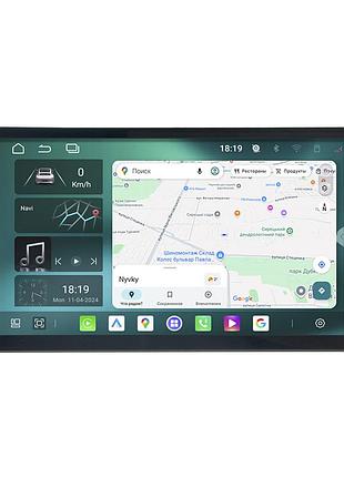 Автомагнітола 2 din decker d10-004 android 14 (6/128 гб, dsp, 10» q-led 2000x1200 пікселів, carplay