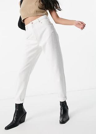 Джинси bershka denim olivia mom білі м-л join life