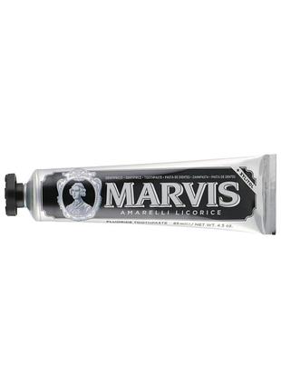 Зубна паста marvis amarelli licorice лакриця і м'ята