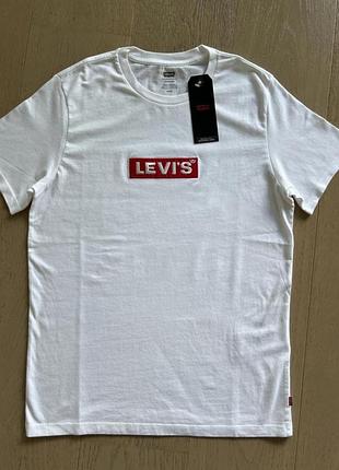 Футболка levis вишитий логотип s standard