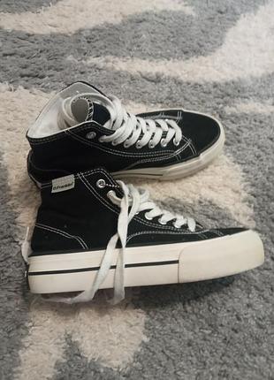 Кеды высокие d.ftanklin текстиль