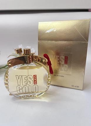 Парфуми pupa  yes gold