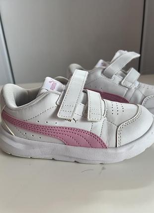 Кросівки дитячі puma для дівчинки на липучці