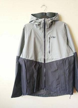 Чоловіча куртка вітровка foray gore-tex  268080 outdoor research 1606-light pewter/storm
