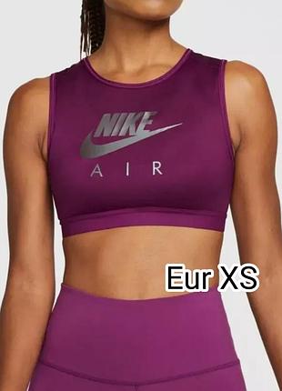 Спортивний топ nike air з формованими чашками