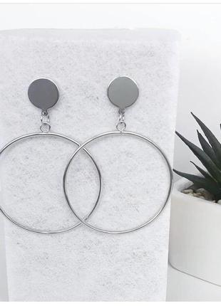 Сережки кільцями