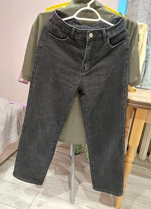 Чорні базові джинси унісекс s