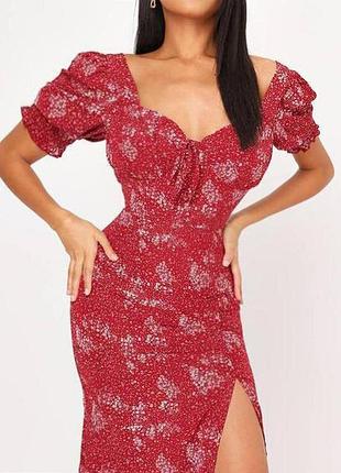 Розпродаж сукня prettylittlething міді драпірування