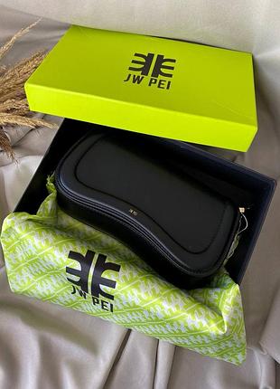 Женская черная сумка из эко-кожи  76 pei black