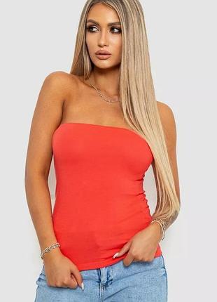 Топ без бретелей, майка