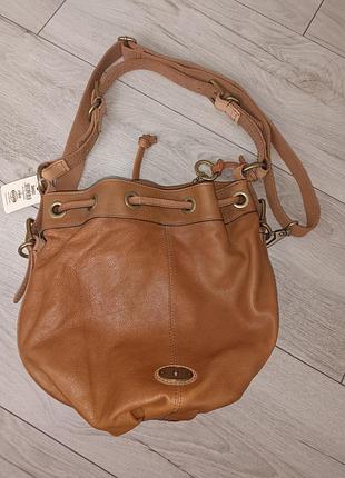 Кожаная сумка, fossil сумка