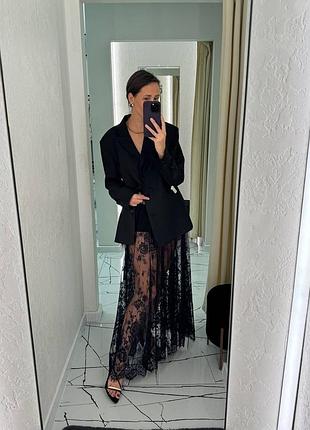 Юбка-шорты гипюр