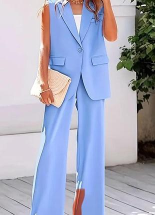 Сучасний стильний костюм рр 55-56