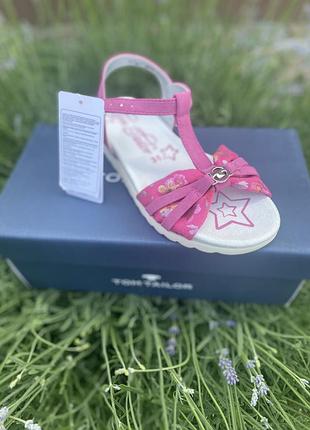 Босоніжки на дівчинку tom tailor