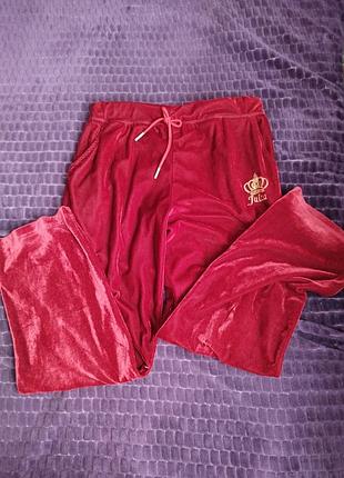 Спортивные штаны джуси кутюр велюровые