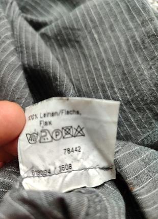 Лляна спідниця 4