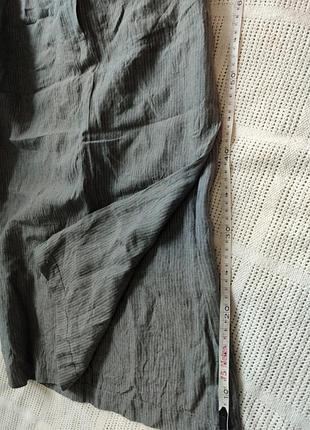 Лляна спідниця 5