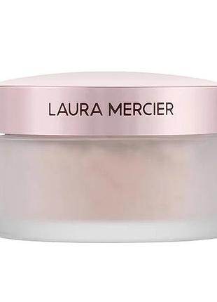 Прозрачная рассыпчатая фиксирующая пудра без талька laura mercier translucent up rose 29 g