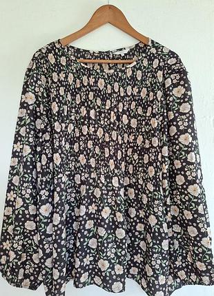 Блуза с длинным рукавом cotton