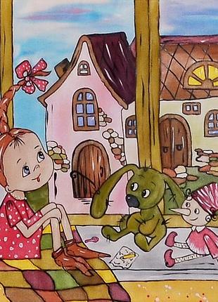 Маргарита - картина баток 45х60