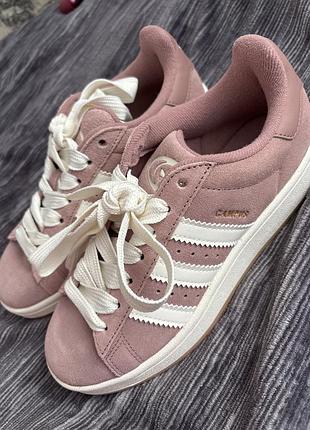 Кросівки adidas campus жіночі рожеві