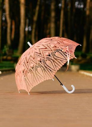 Зонт ручной работы