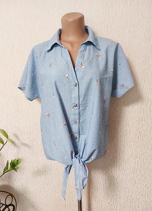 Рубашка с вышивкой р. 14