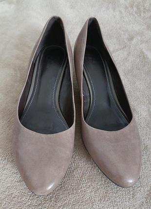 Туфли, 39,5-40р, 26,5см, натуральная кожа, очень-очень удобная колодка