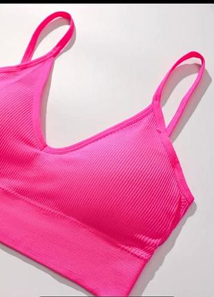 Комплект білизни ліф + стринги в рубчик s