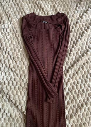 Сукня коричнева