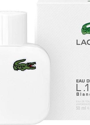 Оригінал lacoste eau de l.12.12 blanc 50 ml туалетна вода