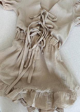 Комбинезон из муслина