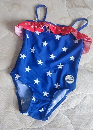 Купальник з рюшами