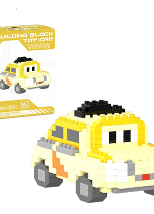 Конструктор фигурка bricks пиксели машинка луиджи 275 деталей