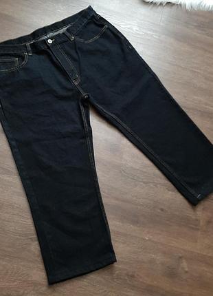 Черные джинсы от george на низкий рост, р. 54