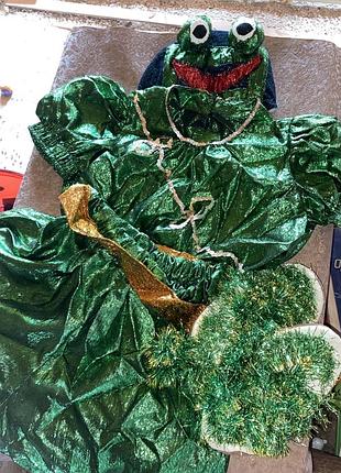 Костюм карнавальний дитячий жабка