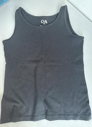 Майка чорна для хлопчика