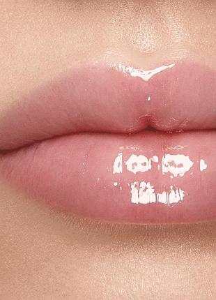 Живильна олія для губ kiko milano nourishing lip oil 01 soft rose