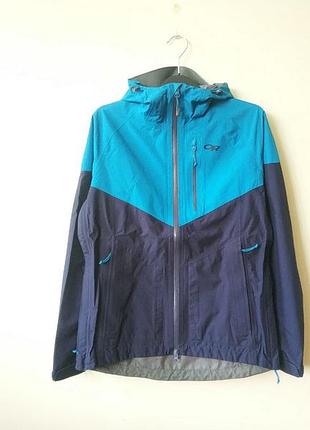 Жіноча куртка вітровка aspire gore-tex 268099 outdoor research 1595-celestian blue/ink