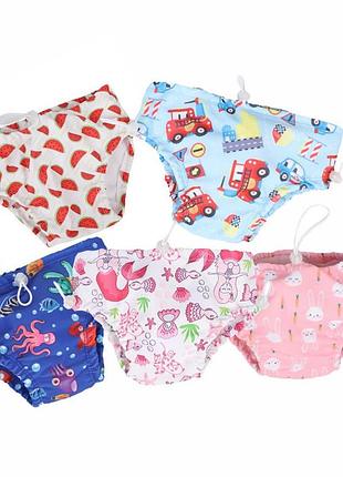 Трусики для купання, плавки дитячі, багаторазові трусики для купання