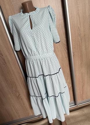 Сукня плаття в горошок