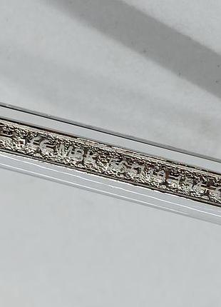 Chrome hearts окуляри чоловічі сонцезахисні сірі в сріблястому металі7 фото