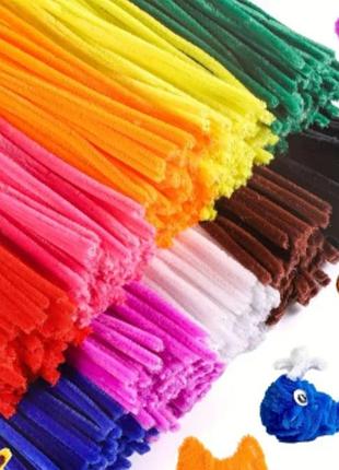 Синельная проволока премиум пушистый микс