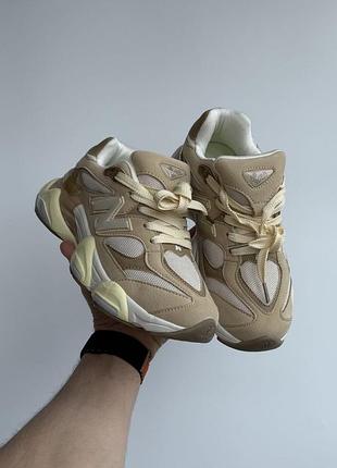 Кроссовки new balance 9060 • beige