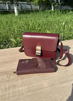 Стильна сумочка + гаманець 4