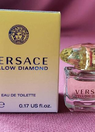 Versace yellow diamond туалетна вода, 5 мл