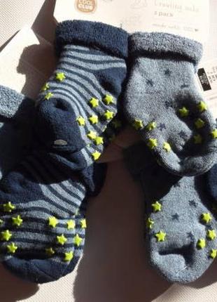 Cool club. махровые носочки со стопами. 13-15 и 16 -18 размеры