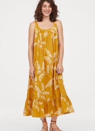 Легкий сарафан из хлопка h&m