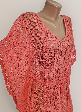 Коттоновая пляжная туника